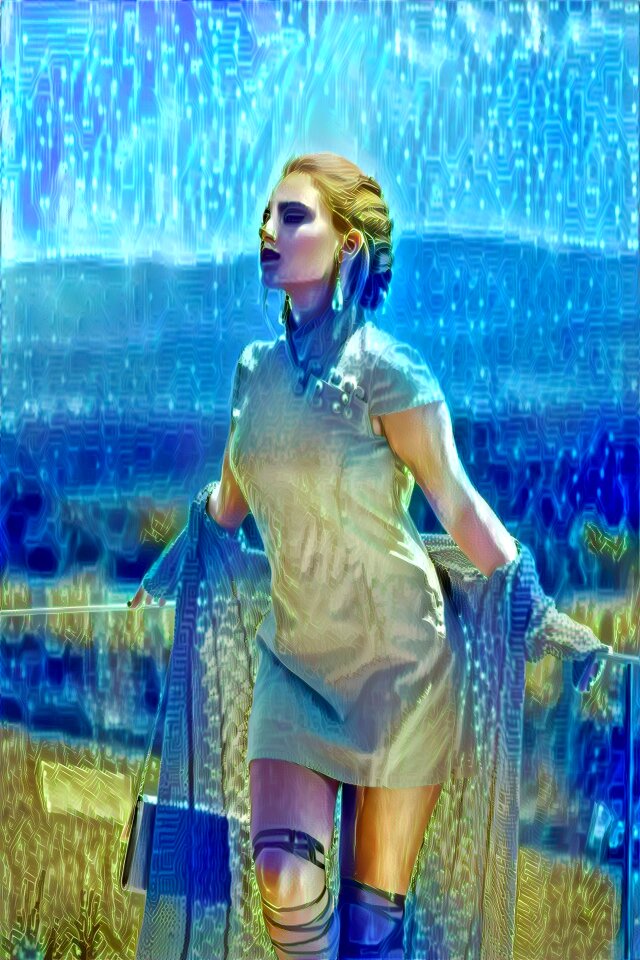 Beautiful young art