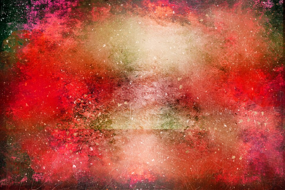 Watercolor vintage colorful