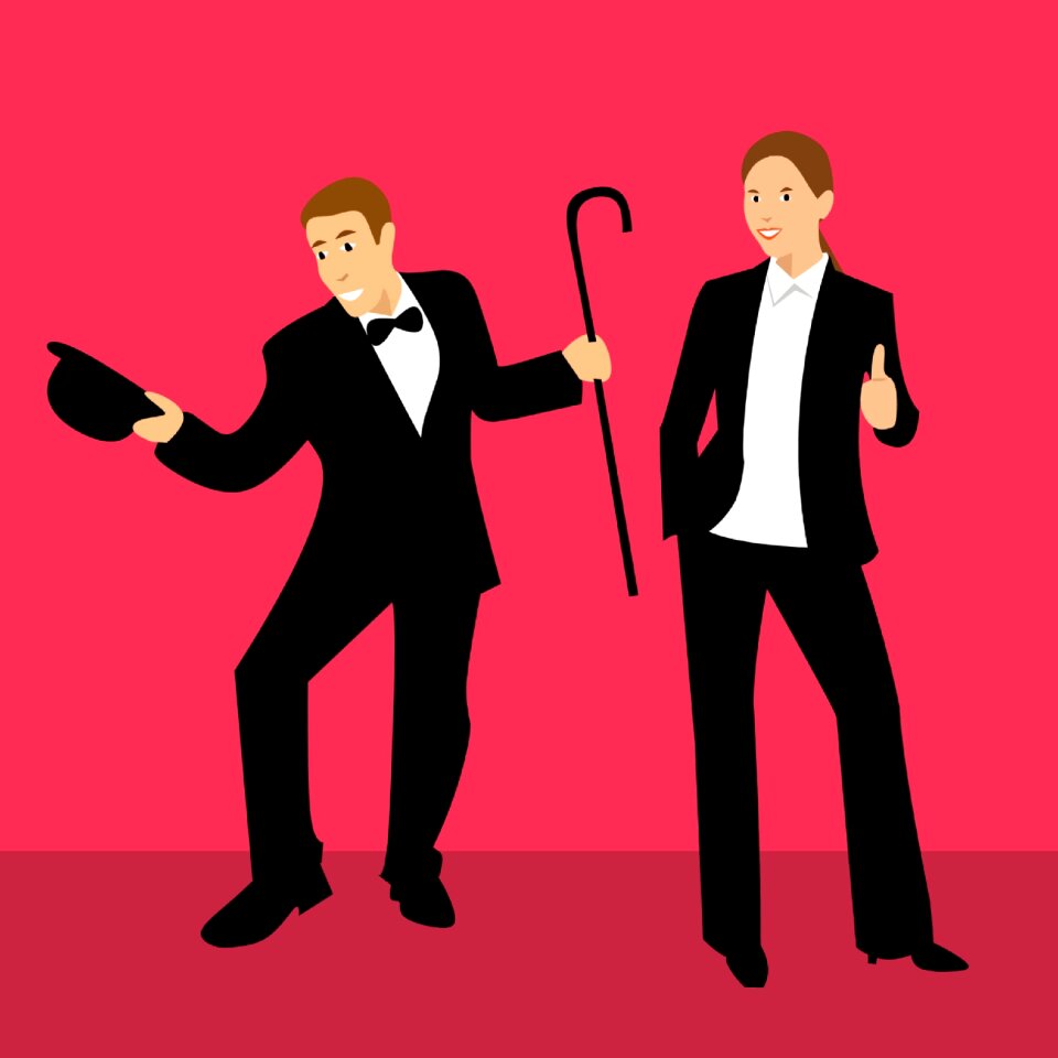 Dancing idea man