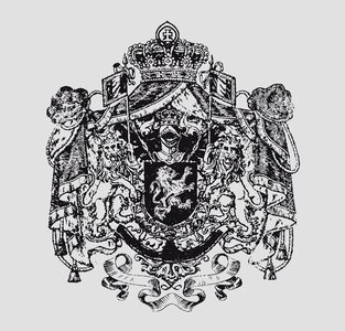 Arms coat crown