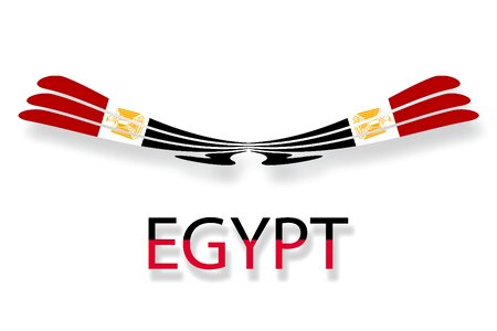 Egyptian flag egypt national flag