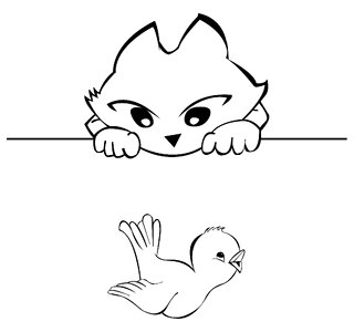 And bird Free illustrations