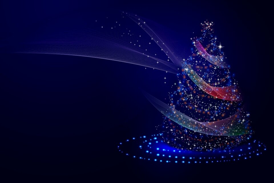 Holiday blue dark