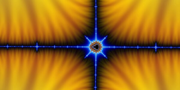 Colorful abstract infinity