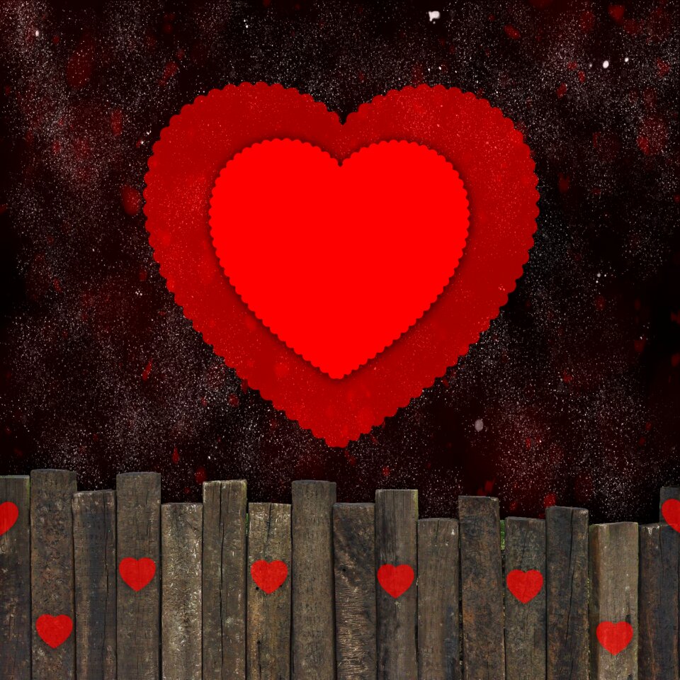 Reason decoration heart
