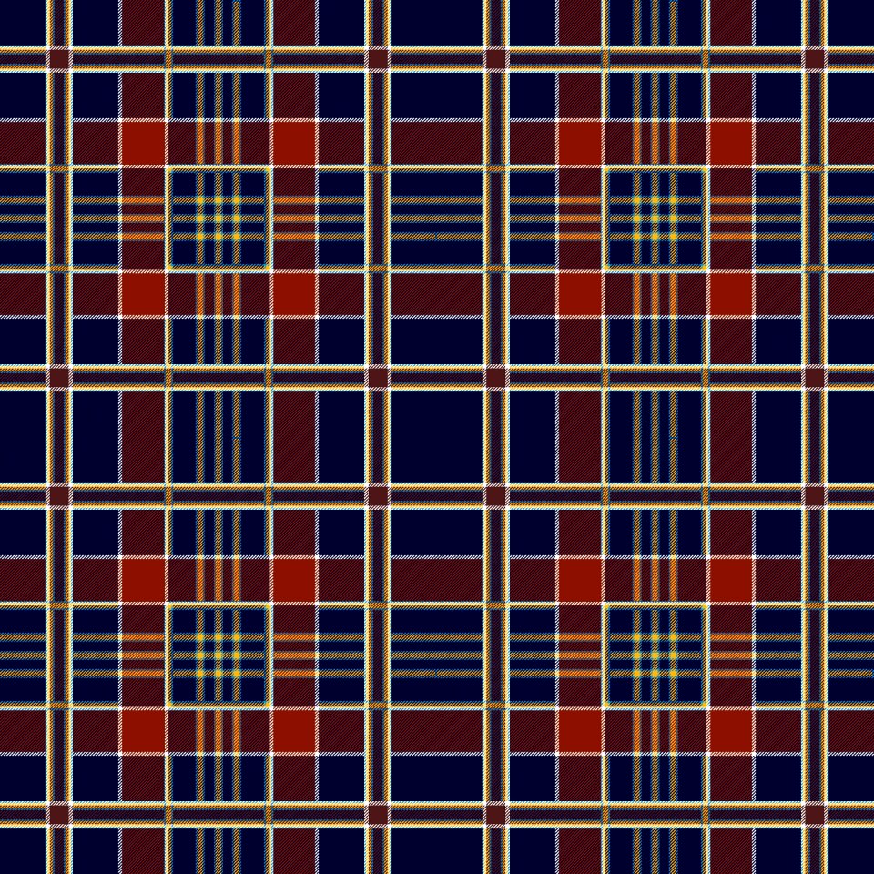 Navy gold red