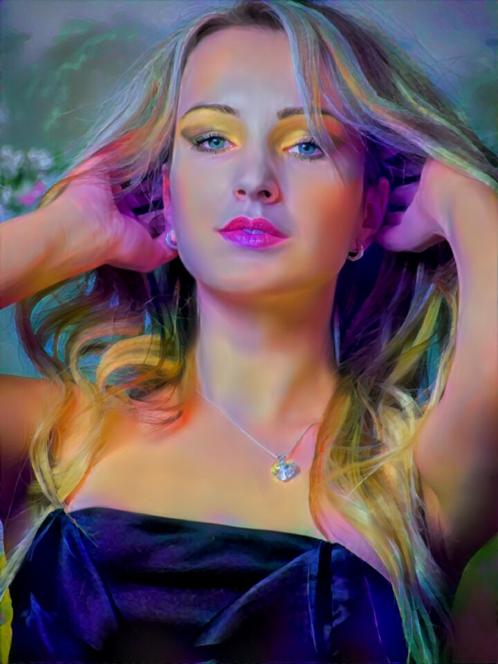 Portrait model beautiful