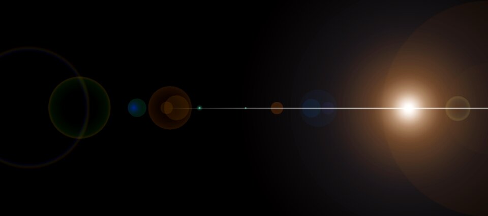 Lens lens flare photoshop