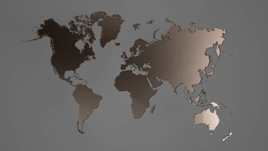 Geography education globe