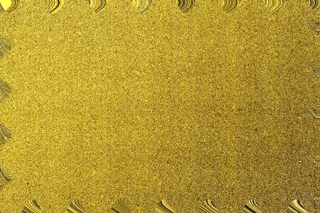 Texture pattern gold leaf