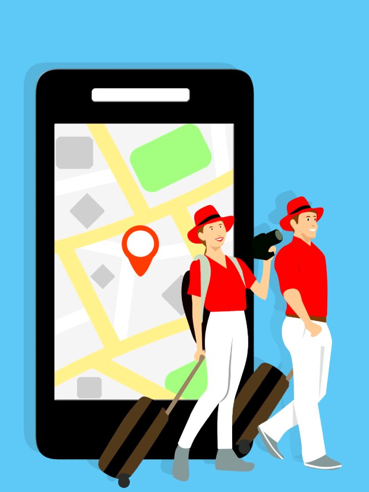 Idea luggage maps