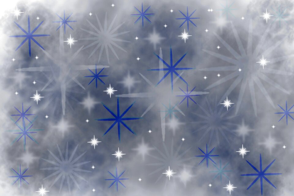 Background bokeh postcard