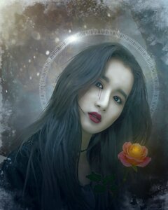 Dark flower magic
