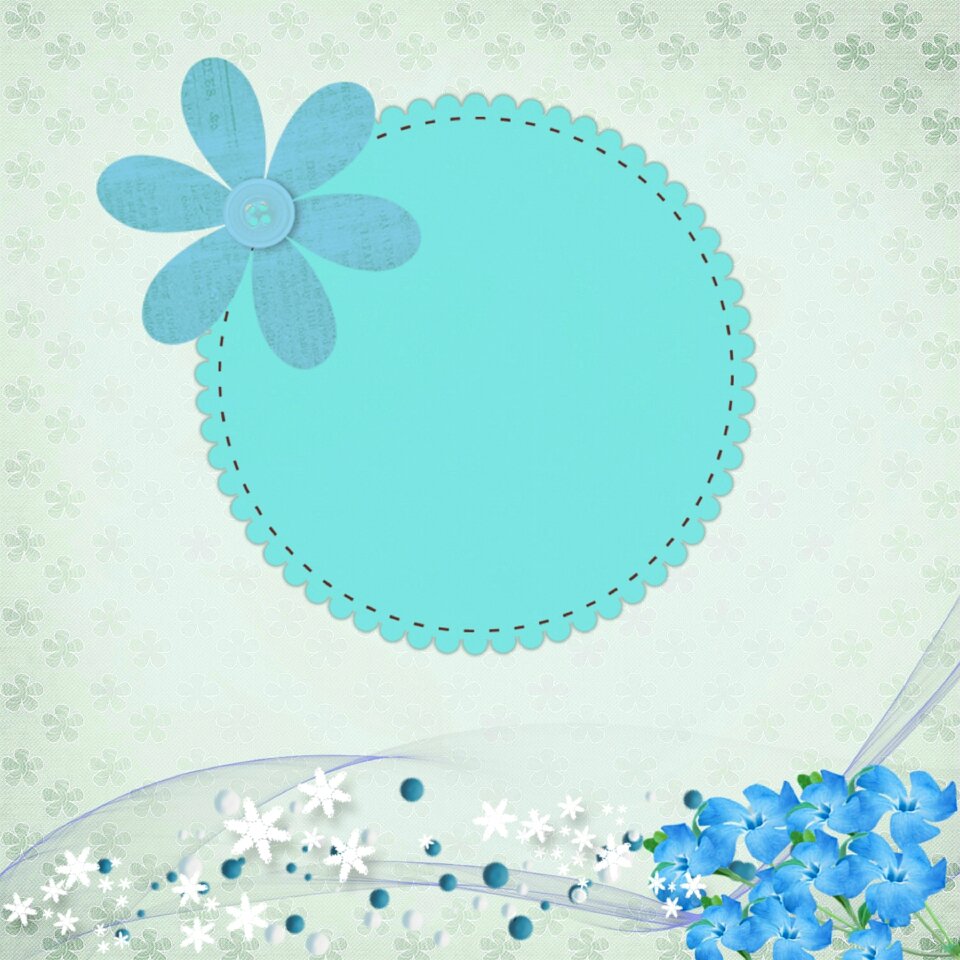 Around blue Free illustrations