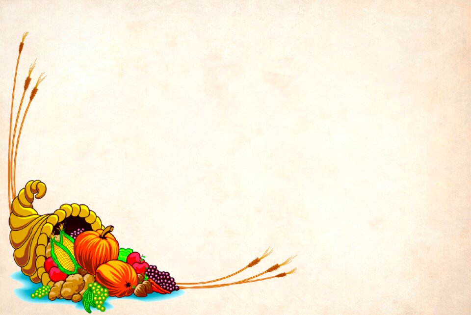 Harvest thanksgiving abundance