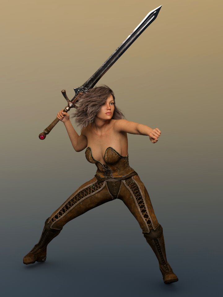 Heroine warrior fantasy