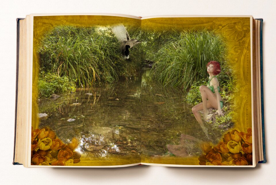 Tale girl elf Free illustrations