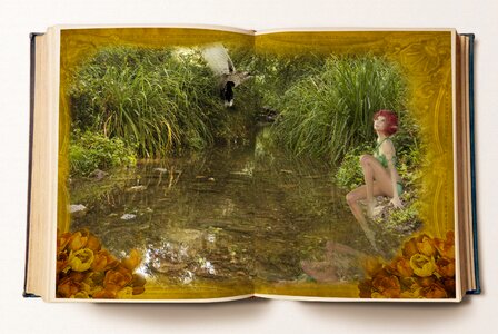 Tale girl elf Free illustrations