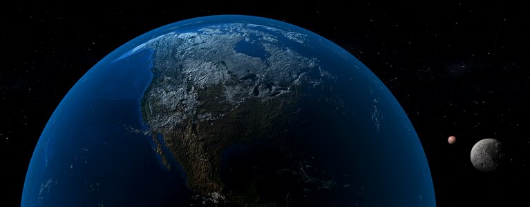 Space geography Free illustrations