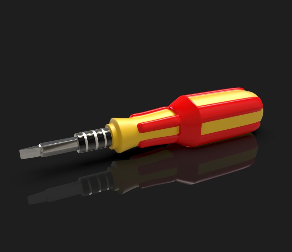 Desktop instrument screw driver