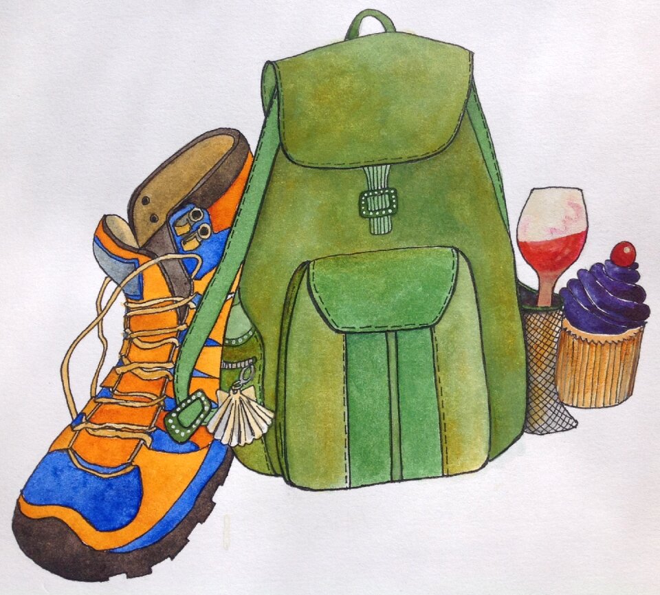 Tramping adventure backpack