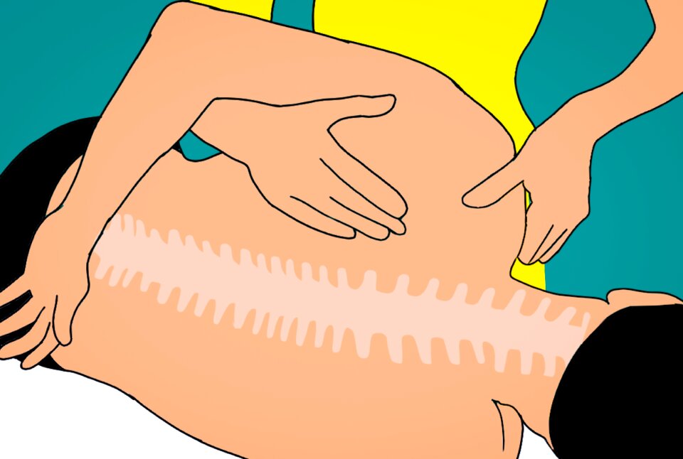 Man neck pain