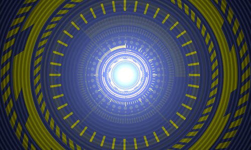 Futuristic design Free illustrations