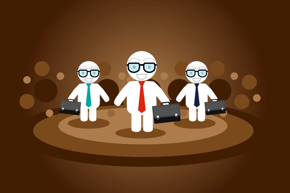 Salesman marketing team promotion