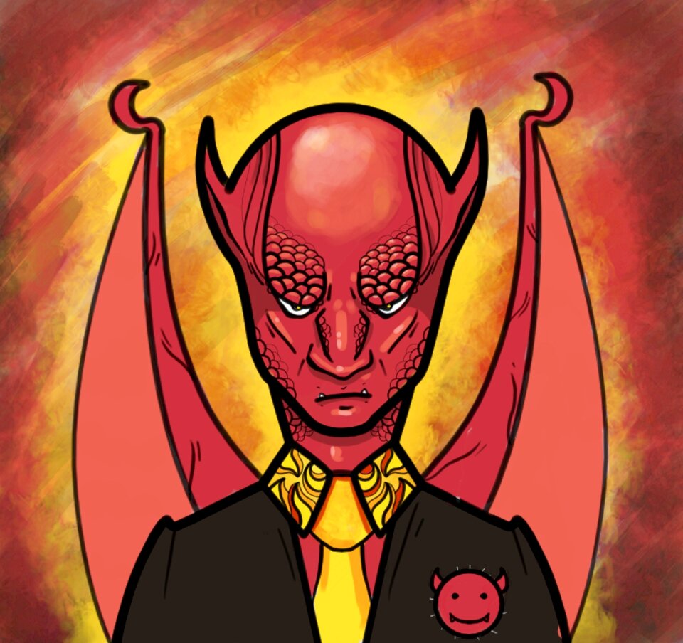 Face catholicism drawing