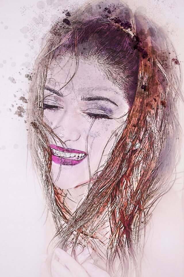 Pretty woman portrait