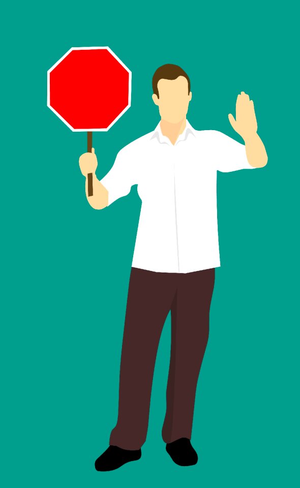 Sign attention barrier