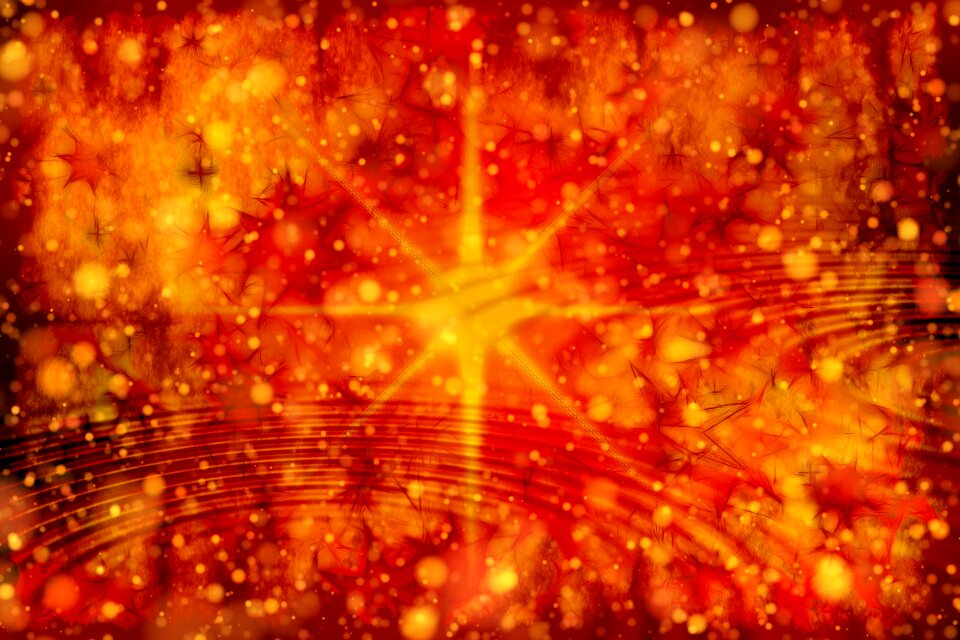 Snowfall festive background