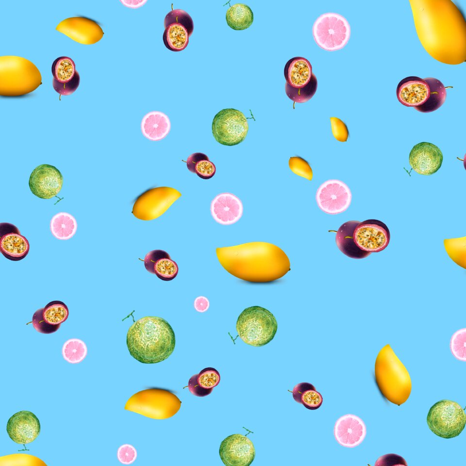Blue mango Free illustrations