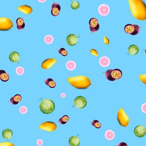 Blue mango Free illustrations