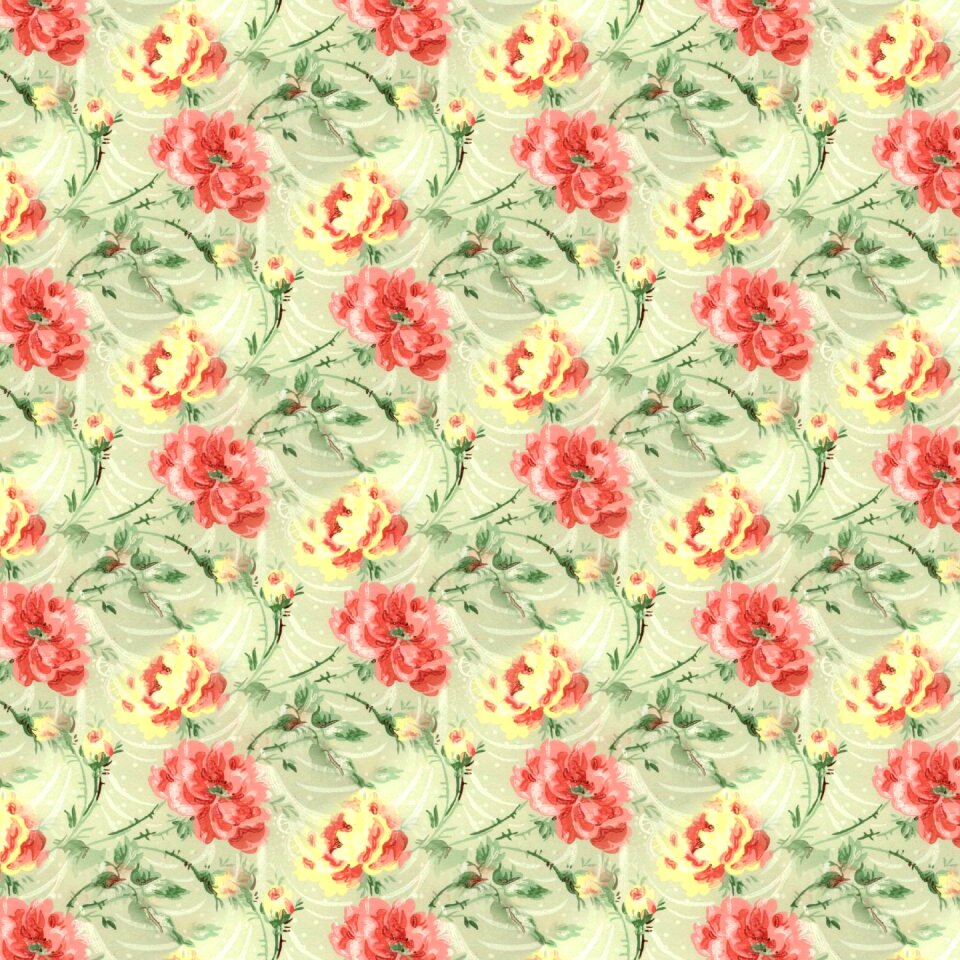 Floral textile Free illustrations
