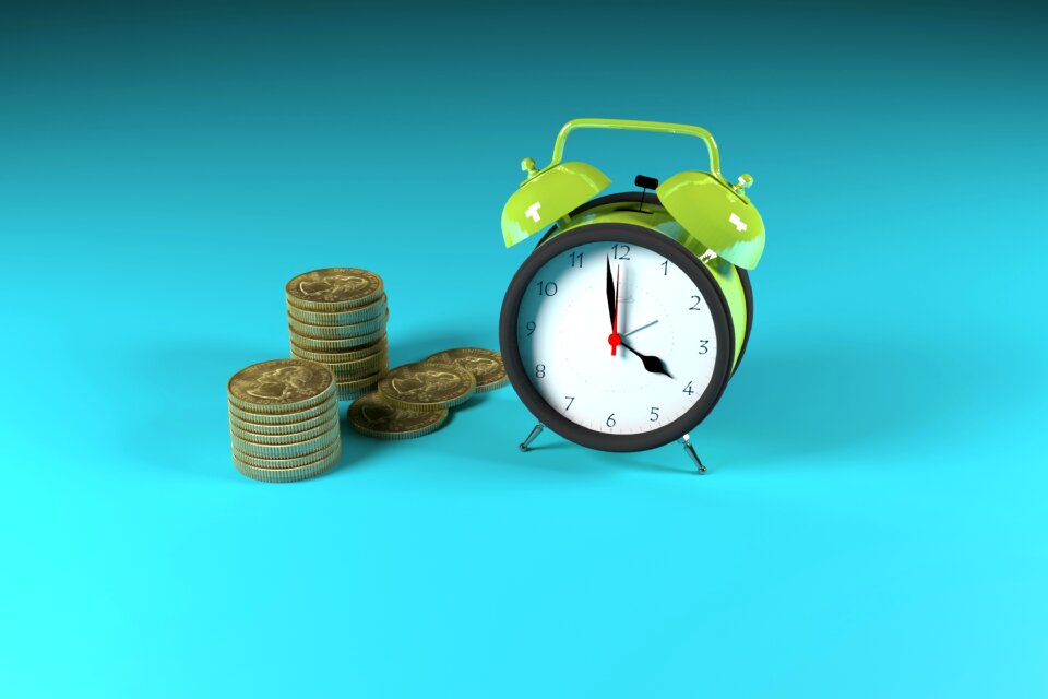 Coins time Free illustrations