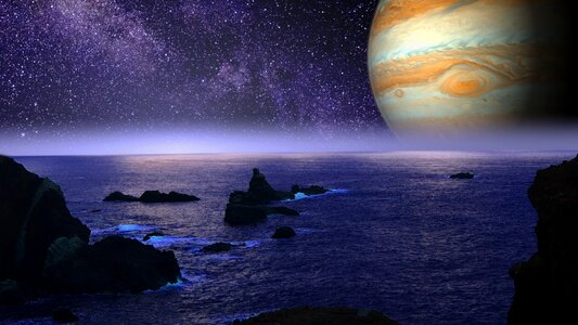 Stars galaxy milky way