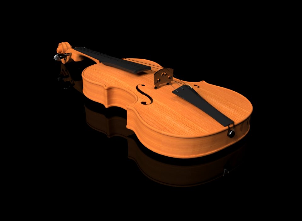 Violin on black background music Free illustrations