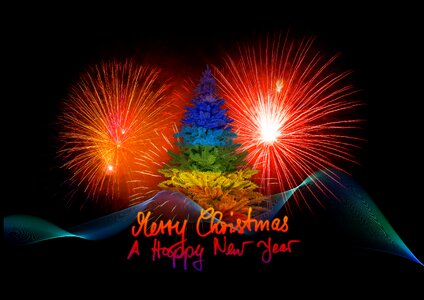 Fir tree mockup star