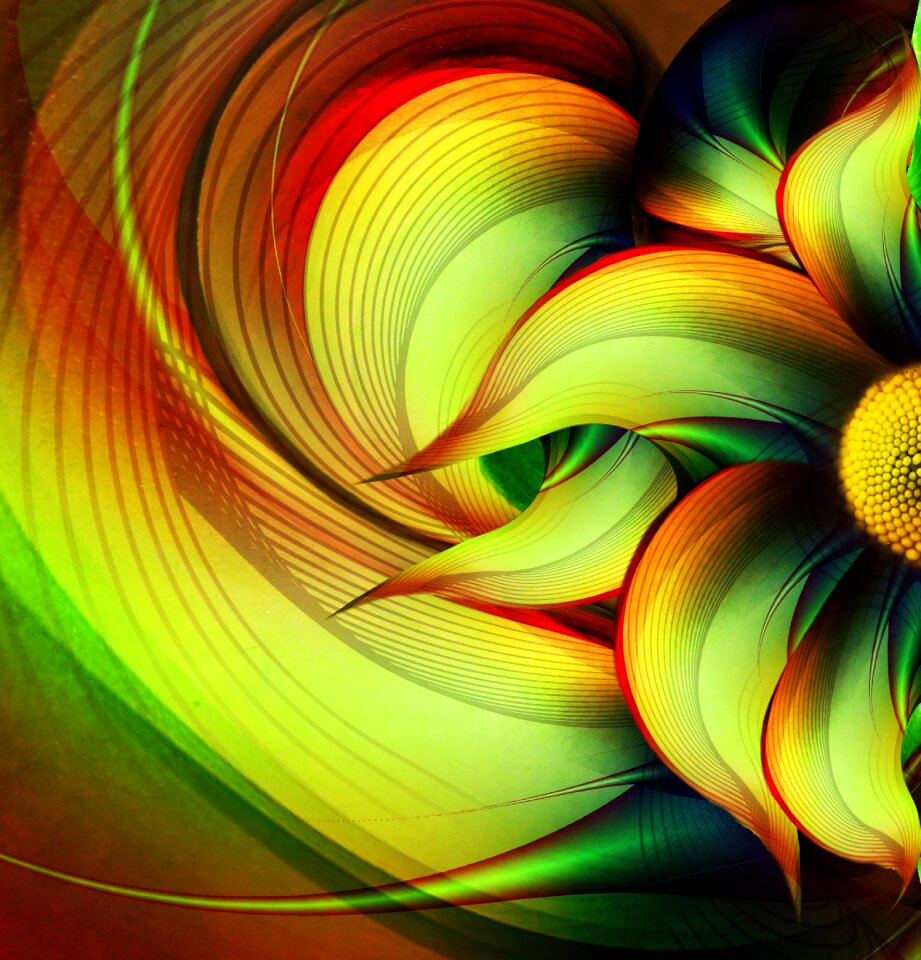 Modern futuristic pattern
