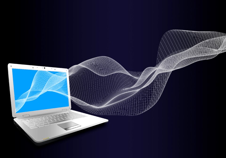 Internet technology laptop