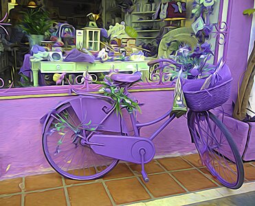 Art bicycle vintage