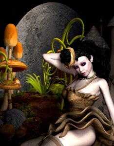 Art female glamour