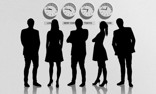 Clock schedule global