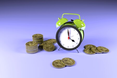 Coins time Free illustrations