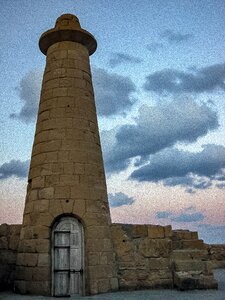 Harbor cyprus lighthouse
