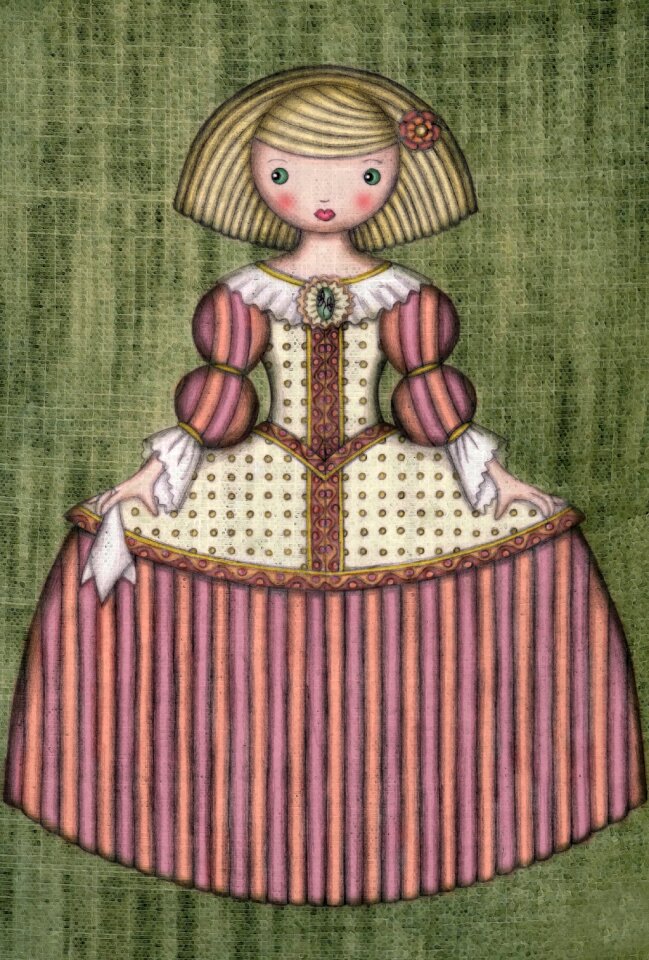 Princess women illustration