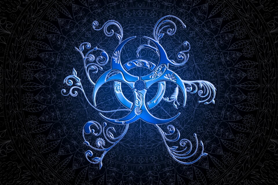 Pattern spiritual new age