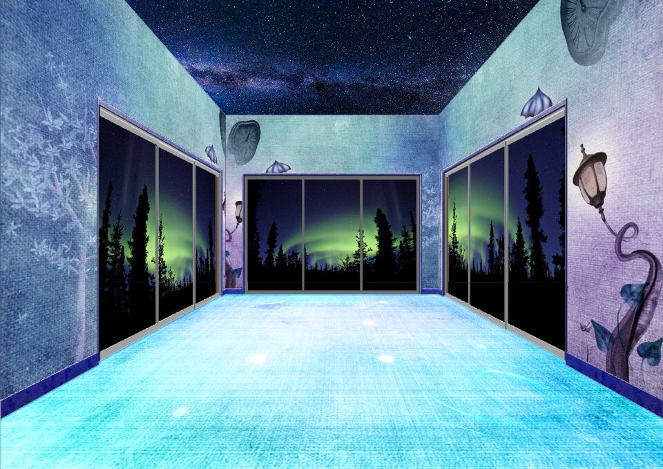 Architecture fantasy fantasy room