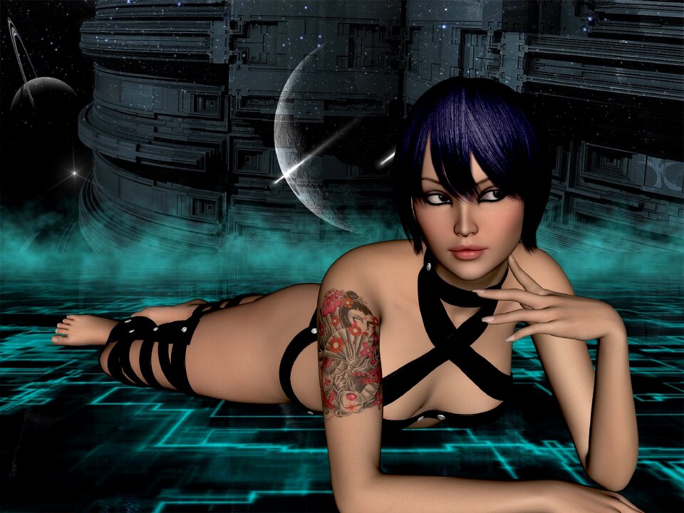 Art female glamour